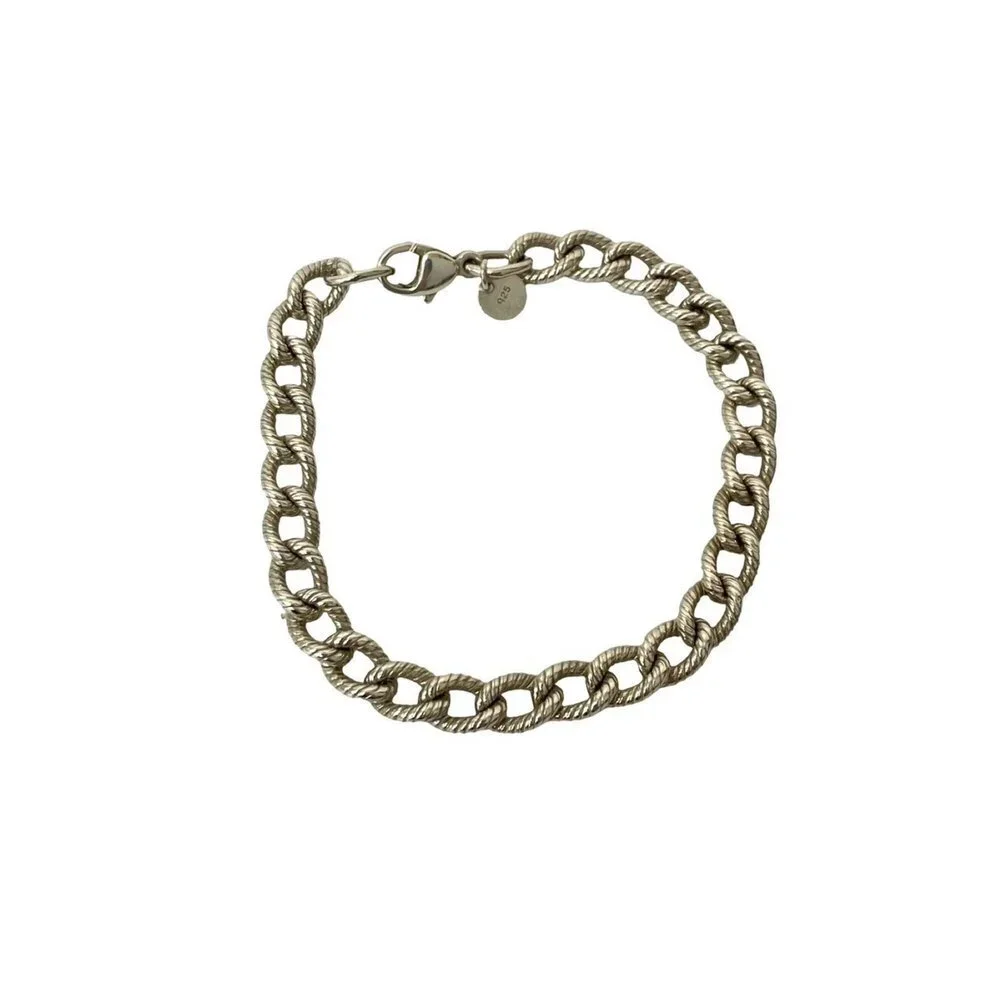 TIFFANY Authentic Silver Charm Bracelet